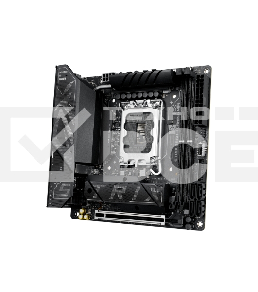 Материнская плата ASUS ROG STRIX B860-I GAMING WIFI, LGA1851, Intel B860, 2xDDR5, 4xSATA, 2xM.2, 1xPCIe 5.0 x16, 1xDP, 1xHDMI, 1xThunderbolt 4, 1x2.5Gb LAN, Wi-Fi 7, 2xUSB 2.0, 3xUSB 3.2 Gen 1, 1xUSB 3.2 Gen 2, 1xUSB 3.2 Gen 2x2, 1xUSB-C, 1xS/PDIF, 2x3.5 