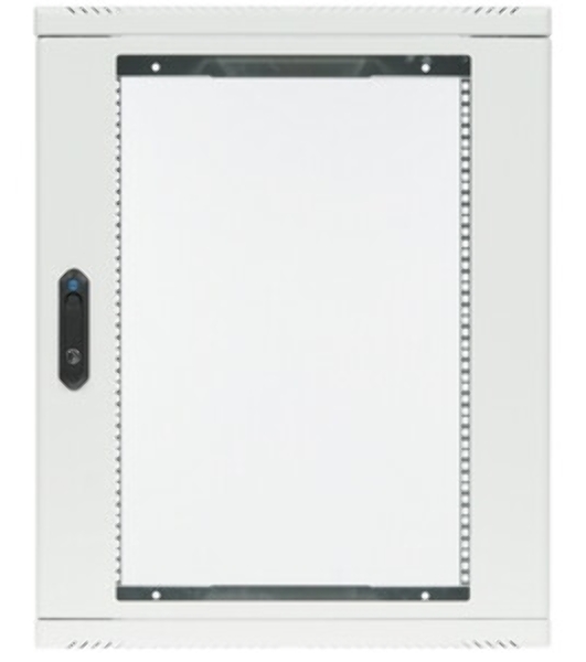 Шкаф коммутационный ЦМО (ШРН-М-15.500-9005) настенный 15U 600x520 мм пер. дв. стекл. 130 кг черный 456 мм 24.66 кг 180 град. 745 мм