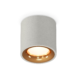 Светильник Ambrella Light XS7533024 SGR/PYG серый песок/золото желтое полированное MR16 GU5.3 (C7533, N7014)