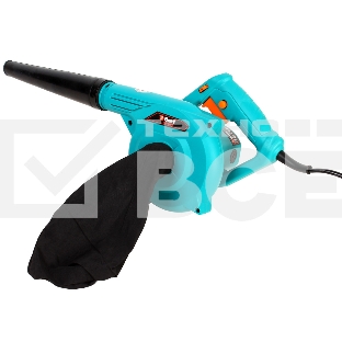 Пылесос электрический Bort BSS-600-R (Воздуходувка) (600 Вт; воздуховка; регулировка скорости; 13000 об/мин; 240 м3/час; пылесборный мешок) 