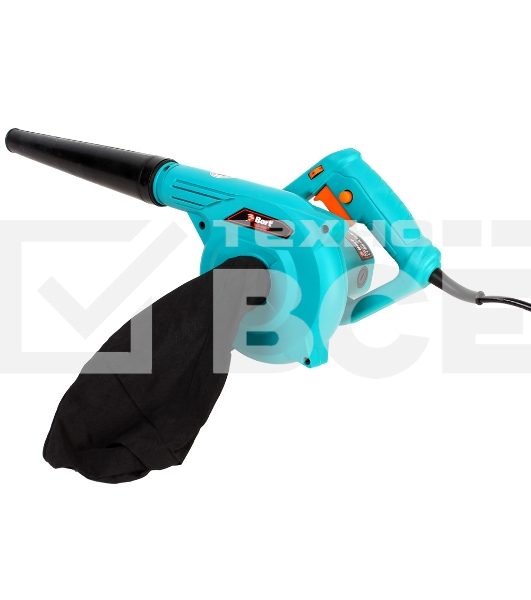 Пылесос электрический Bort BSS-600-R (Воздуходувка) (600 Вт; воздуховка; регулировка скорости; 13000 об/мин; 240 м3/час; пылесборный мешок) 