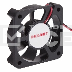 Вентилятор для корпуса Rexant RX 5010MS 12VDC черный, 50 мм, 4300 об/мин, 24 дБ, 2 pin, фото 1