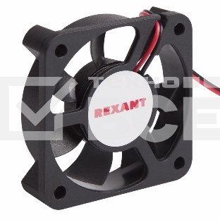 Вентилятор для корпуса Rexant RX 5010MS 12VDC черный, 50 мм, 4300 об/мин, 24 дБ, 2 pin