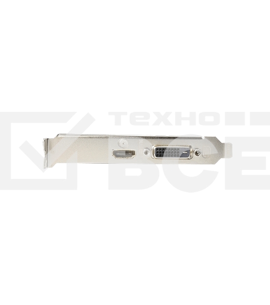 Видеокарта Gigabyte GV-N1030D4-2GL NVidia GeForce GT 1030, 2Gb DDR4/64-bit, PCI-Ex16 3.0, DVI-Dx1, HDMI2.0bx1, LP, 2-slot cooler, Retail