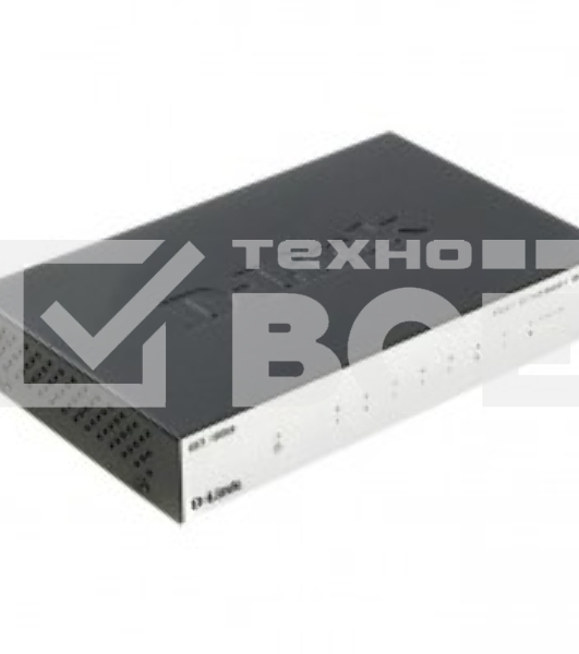 Неуправляемый коммутатор с 8 портами 10/100Base-TX D-Link DES-1008D/(K2A/K3A)RU/J1A/J2A/L2A/L2B
