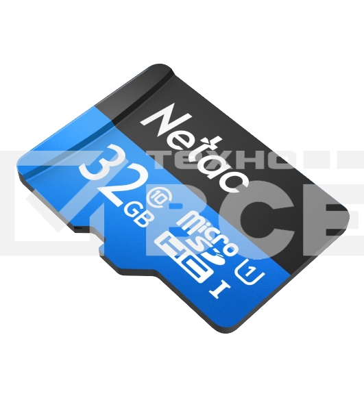 Флеш карта microSDHC 32GB Netac P500 <NT02P500STN-032G-S> (без SD адаптера) 80MB/s
