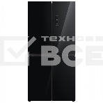 Холодильник Бирюса CD 466 BG черный трехкамерный Side by Side 303/153л морозилка снизу, фото4