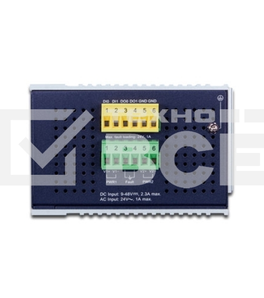 Индустриальный PoE коммутатор IGS-10020HPT для монтажа в DIN-рейку IP30 L2+ SNMP Manageable 8-Port Gigabit POE+(AT) Switch + 2-Port Gigabit SFP Industrial Switch (-40 to 75 C), ERPS Ring Supported, 1588