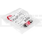 Кабель SATA ExeGate EX-CC-SATA-DATA-0.8L (7pin/7pin, металлические защелки, 0,8м), фото 1
