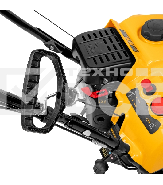 Бензиновая снегоуборочная машина SB 460 E, 99cc, эл.старт, шнек SnowCrusher  Denzel