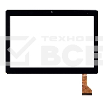 Сенсорное стекло (тачскрин) Turbopad 1015 (2019), черное, фото3