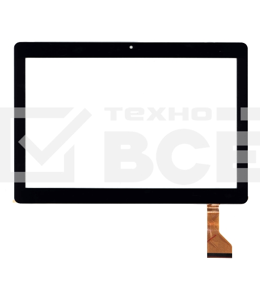 Сенсорное стекло (тачскрин) Turbopad 1015 (2019), черное