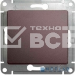 Переключатель перекрестный, сх.7,10AX SE Glossa Платина, фото 1