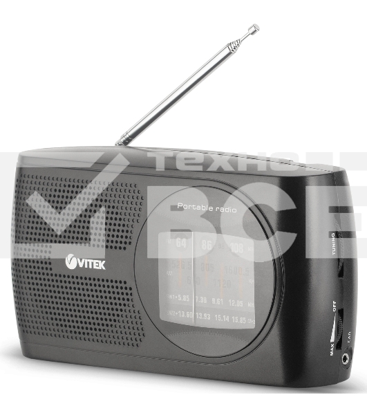 Радиоприемник Vitek VT-3587 BK черный