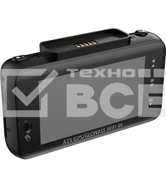 Видеорегистратор Sho-Me A15-GPS/GLONASS WI-FI черный 2160x3840 2160p 140гр. GPS MStar8629