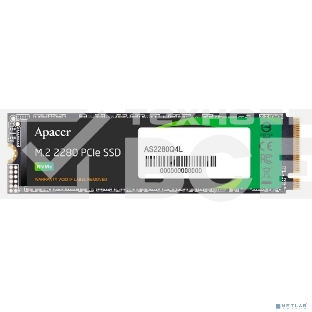 Накопитель SSD Apacer AS2280Q4L, 512Gb, M.2 2280, PCIe 4.0 x4, NVMe, R/W 3600/3000