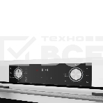 Встраиваемый духовой шкаф HF 608 W 60 см, 80 л, 6 режимов, каталитическая очистка, поворотные переключатели, телескопические направляющие на 1 уровне, белый цвет, фото 1