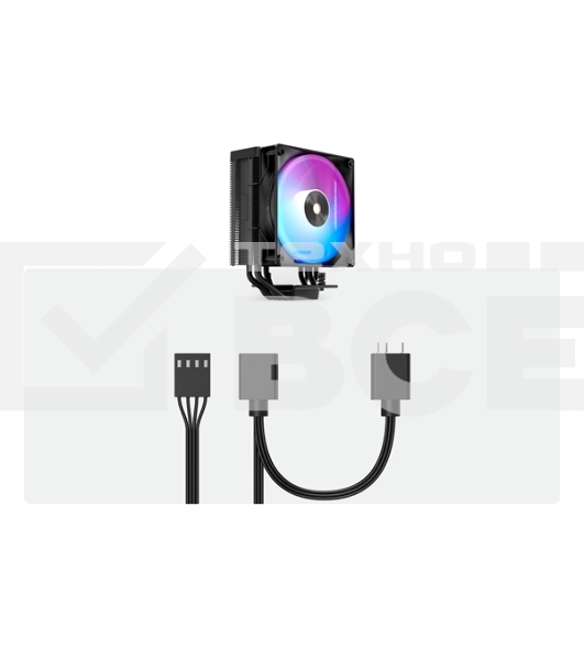 Кулер для процессора Cooler Ocypus Delta A40 BK ARGB Black 220W/ All Intel/ AMD AM*/ Screws