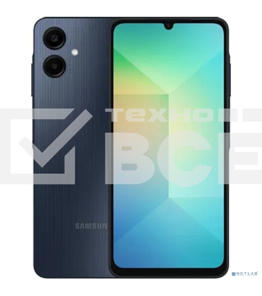Смартфон Samsung Galaxy A06 SM-A065F 4/128Gb, черный