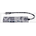 Разветвитель USB3.1 Gembird UHB-U3P7-02, 7хUSB, с доп.питанием (порт Type-C), OTG, кабель Type-C 19см, алюминий, коробка, фото7