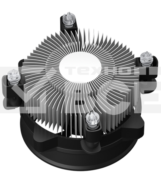 Кулер PcCooler R120-XXNIXX-GL черный 95мм алюминий 2700rpm 27.8db 4-pin 95W 70мм