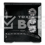 Компьютерный корпус без блока питания HSPD F711-TGbK-ARGB, Panoramic Full Tower, черный, TG, 0.7 SPCC, 4x120мм ARGB ATX, mATX, mITX 190/420/280мм 2x2.5', 2x3.5', 7xPCI 1xUSB-A 3.0, 1xUSB-C 445x235x475мм, фото15