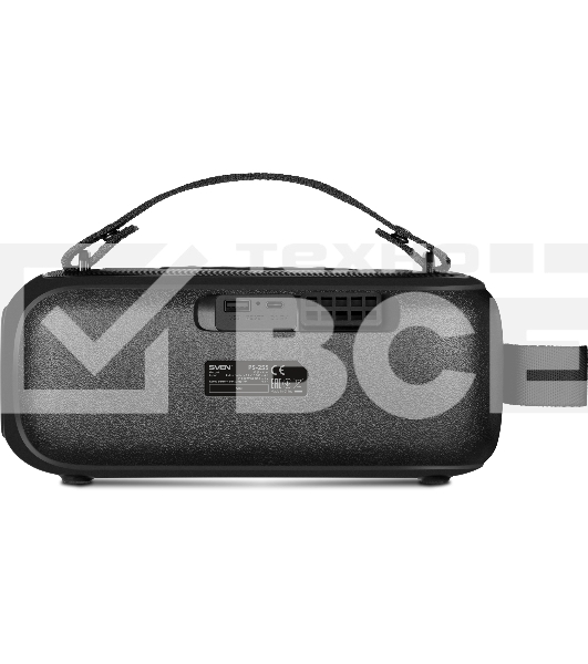 Колонка портативная Sven PS-255 черный 12W 1.0 BT 3600mAh (SV-022563)