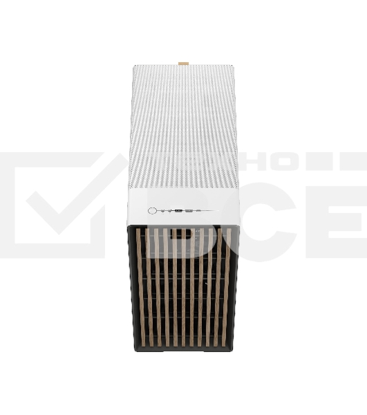Компьютерный корпус без блока питания Fractal Design North XL, Full-Tower, 3x140мм, 2xUSB-A 3.2 + 1xUSB 3.2 Type-C E-ATX, ATX, mATX, mITX Wood panel, Chalk белый