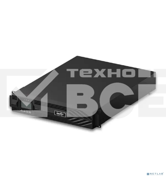 Источник бесперебойного питания Бастион SKAT-UPS 6000-RACK-ON P3 Online, синус, 6000ВА/6000 Вт, стойка/на пол, 2xC19 + 3xC13, внеш. АКБ 16-20 шт 40-250Ач, или SKAT ВС 192/18 или 240/18 RACK SNMP/USB/RS-232/EPO, МПТ (8776)