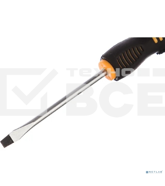 Отвертка шлицевая Rexant SL 6х100 мм, двухкомпонентная рукоятка