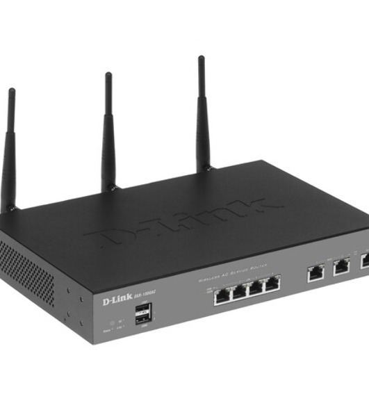 Маршрутизатор D-Link DSA-2208X/A1A, 6×1 Гбит/с + 2×10 Гбит/с SFP+, управляемый