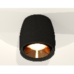 Светильник Ambrella Light XS1142004 SBK/PYG черный песок/золото желтое полированное MR16 GU5.3 (C1142, N7034), фото3