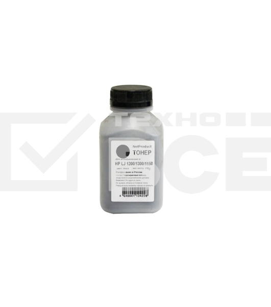 Тонер HP LJ 1200/1300/1150 (NetProduct) 150 г, банка