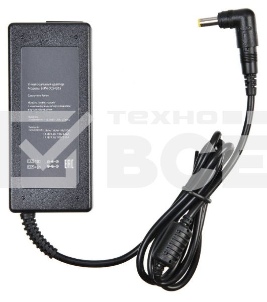 Блок питания Buro BUM-0054B65 автоматический 65W 12V-20V 11-connectors 4A от бытовой электросети LED индикатор