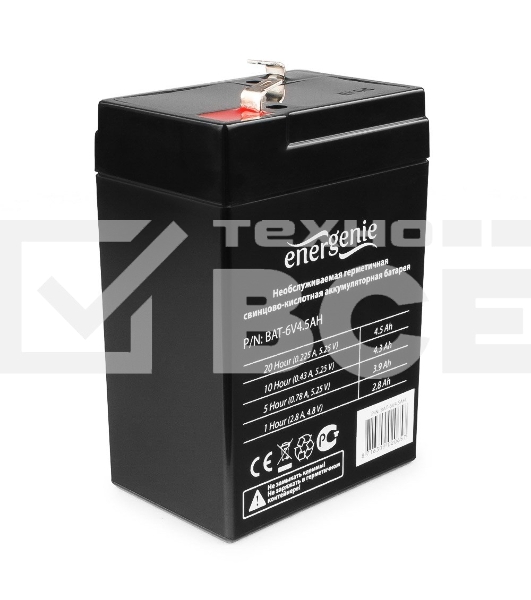 Батарея Gembird BAT-6V4.5AH