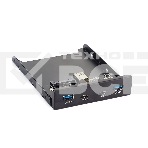 Планка USB на переднюю панель Exegate U3H-619, 3,5
