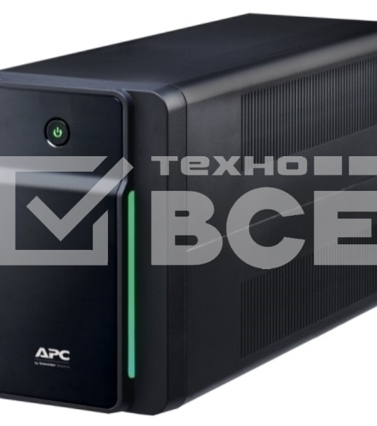 Источник бесперебойного питания APC Back-UPS BX1200MI-GR 650Вт 1200ВА черный