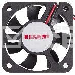 Вентилятор для корпуса Rexant RX 5010MS 12VDC черный, 50 мм, 4300 об/мин, 24 дБ, 2 pin, фото2