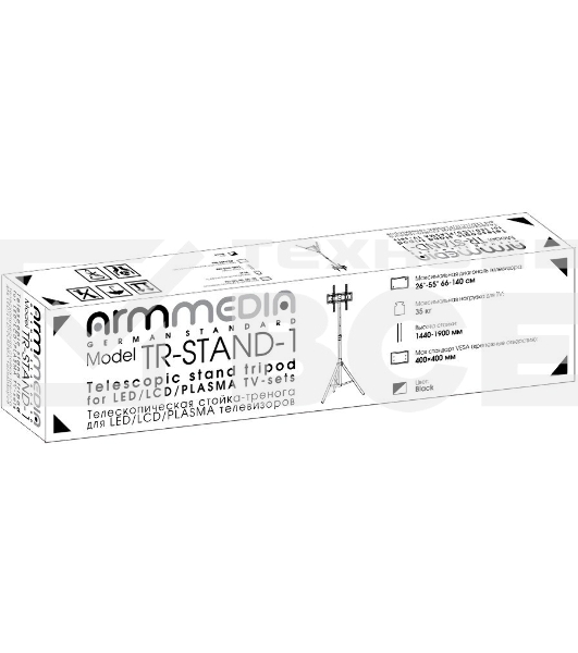 Подставка для телевизора Arm Media TR-STAND-1 черный 26