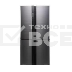 Холодильник Sharp SJ-EX98FSL серебристый трёхкамерный  394/211л морозилка снизу Side by Side, фото5