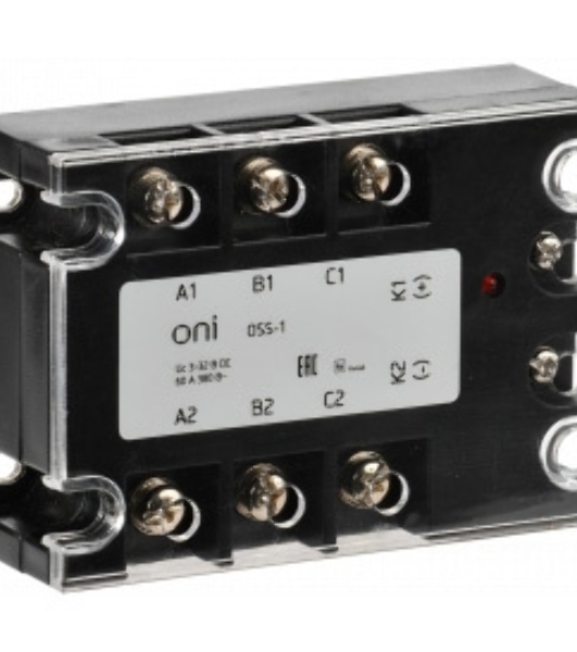 Реле твердотельное IEK Oni OSS-1 трехф. 380В (OSS-1-3-60-B)