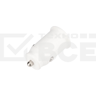 Автозарядка в прикуриватель Rexant АЗУ USB-A+USB-C, 2.4 A белый