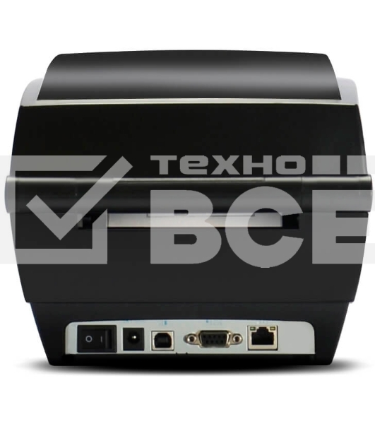 Принтер этикеток термотрансферный Mertech TLP100 TERRA NOVA 300 dpi, 102 мм/cек, RS-232, USB, Ethernet, черный