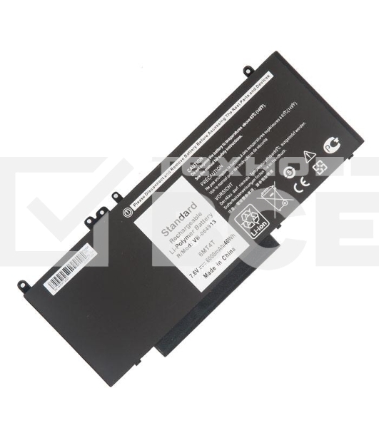 Аккумулятор для ноутбука Dell Latitude 14-E5470, E5450, E5470, E5550, E5570 7.6V 6000mAh