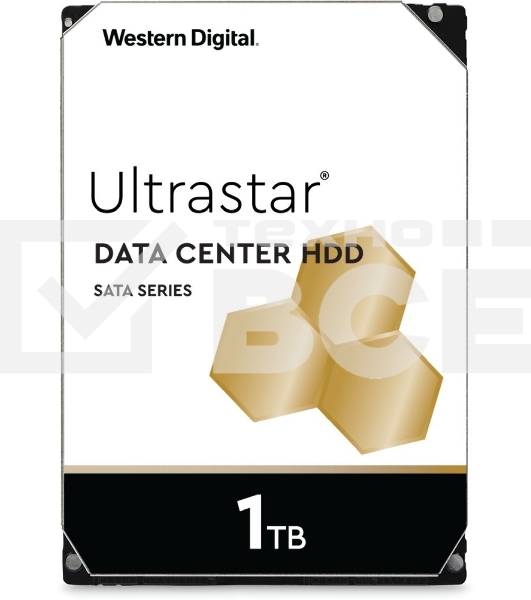 Жесткий диск Western Digital 1TB Ultrastar 7K2 (HUS722T1TALA604) {Serial ATA III, 7200 rpm, 128Mb buffer}
