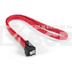 Кабель SATA ExeGate EX-CC-SATA-DATA90-0.5L (7pin/7pin, угловой разъем, металлические защелки, 0,5м), фото2