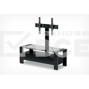 Стол Holder TV-34110 черн.мат.+черн. ст.