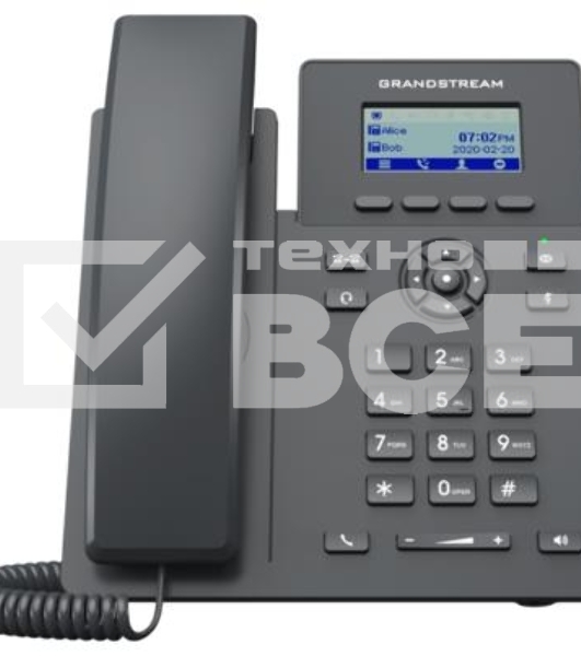 Телефон IP Grandstream GRP2601 черный