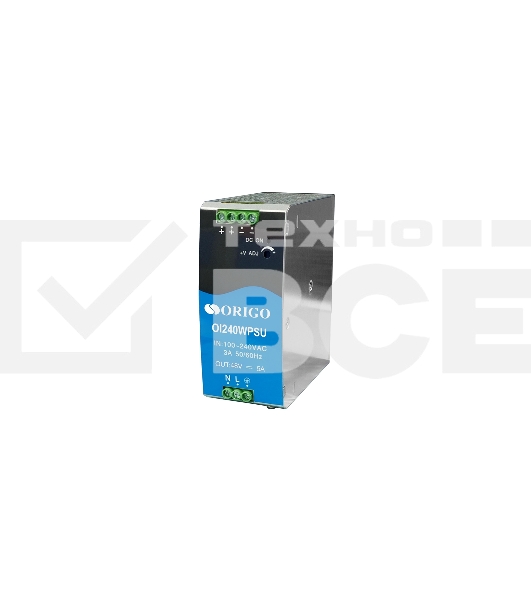 Источник питания ORIGO Power Supply for OIxxxx series, 240W, 48V DC output, -40 to 70 °C, DIN-Rail