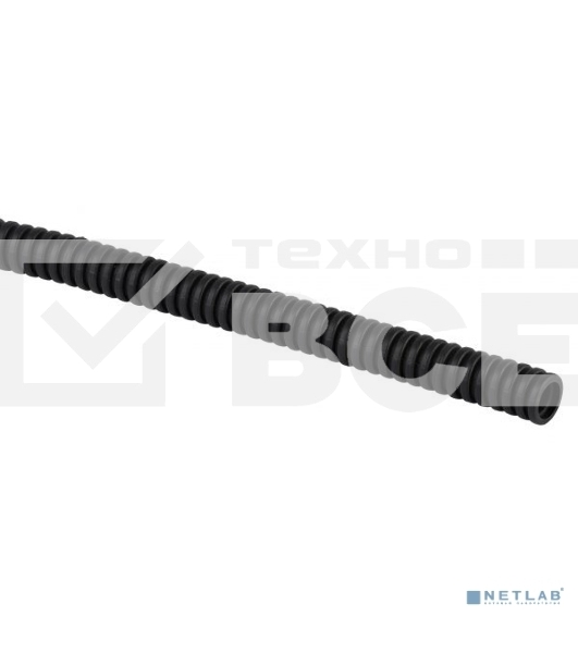 Труба гофрированная ПНД ЭРА черный d 20 мм с зонд. легкая 50 м (30)